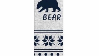 Baby Bear Christmas Socks - Children Size 6 - 8.5