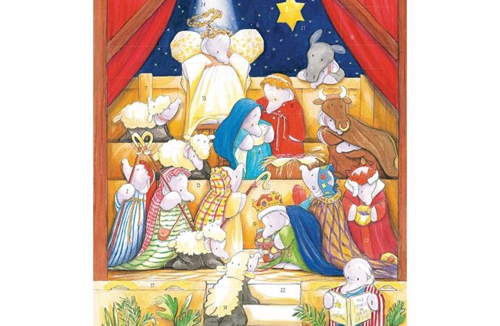 Humphreys Corner Nativity Traditional Advent Calendar