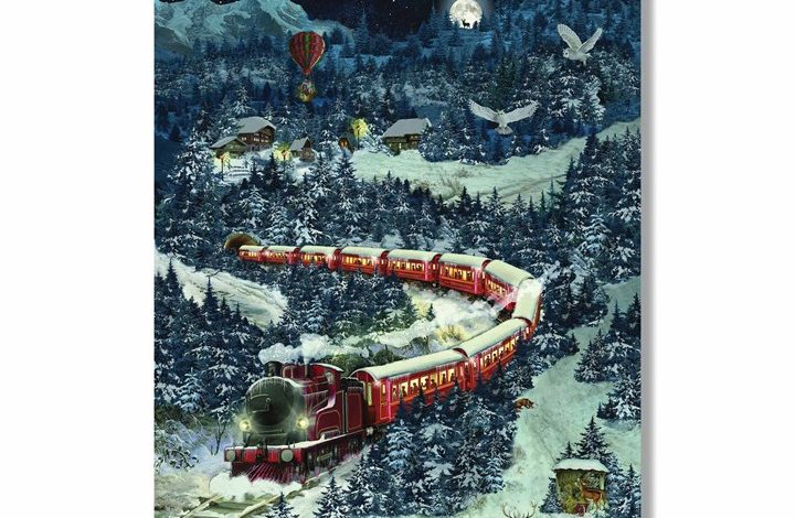 Magical Winter Express Traditional Advent Calendar