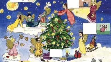 Angels Traditional Advent Calendar