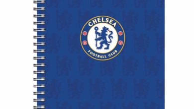 Chelsea FC A5 Spiral Crest Notebook