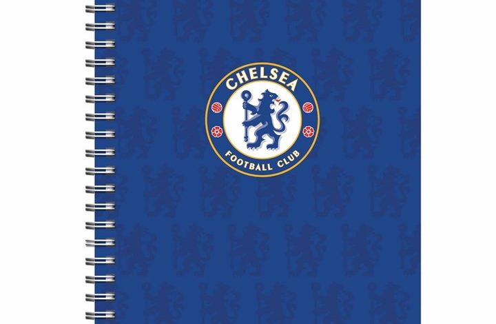 Chelsea FC A5 Spiral Crest Notebook
