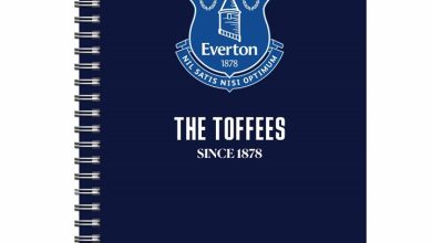 Everton FC A5 Spiral Crest Notebook