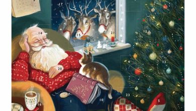 Time To Relax Square Traditional Advent Calendar