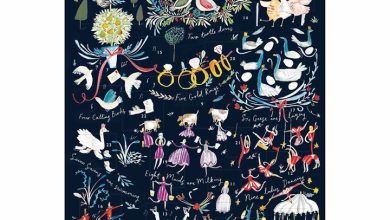 Twelve Days of Christmas Portrait Traditional Advent Calendar