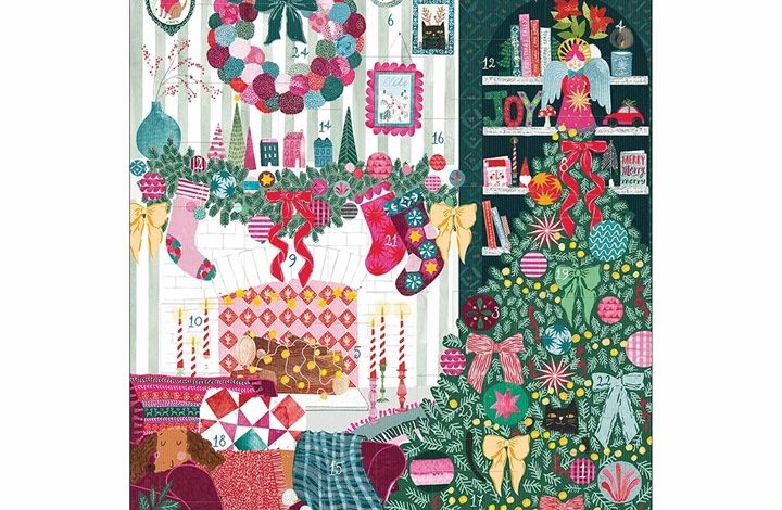 Decorated for Christmas Portrait Traditional Advent Calendar