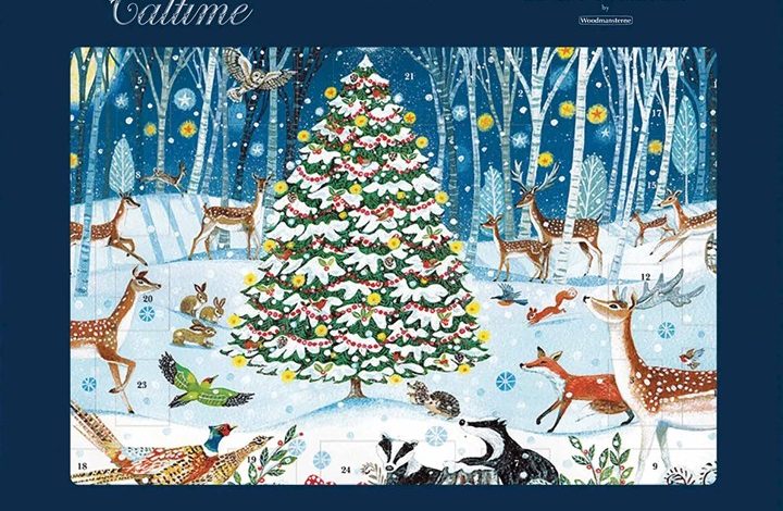 Winter Wonderland Landscape Traditional Advent Calendar