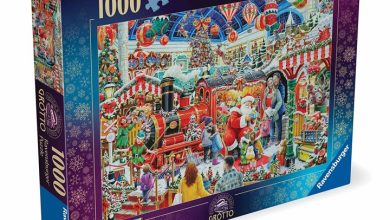 Santas Steam Train Grotto Jigsaw