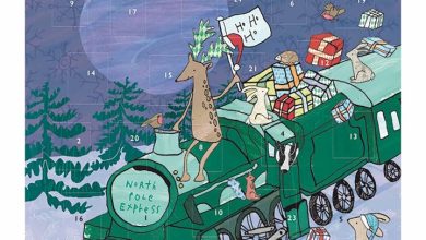 North Pole Express Midi Square Traditional Advent