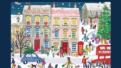 Joy of the Season Landscape Traditional Advent Calendar