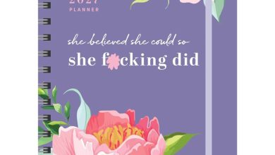 She Believed She Could So She F*cking Did A5 Deluxe Diary 2026 - 2027