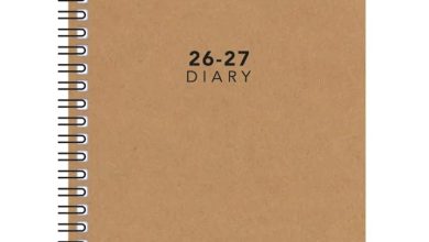 Kraft Academic Week To View A5 Diary 2026 - 2027