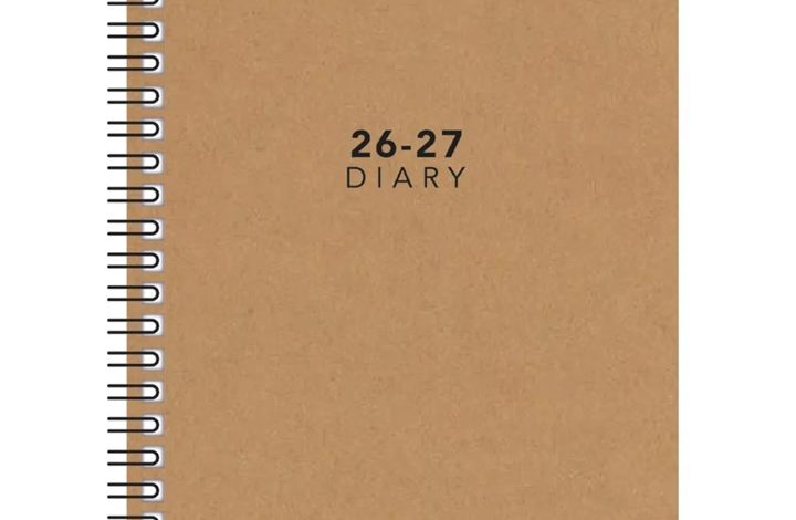 Kraft Academic Week To View A5 Diary 2026 - 2027