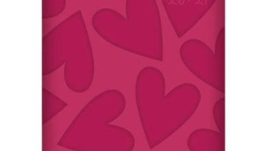 Red Hearts Academic A5 Diary 2026 - 2027