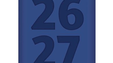 Blue 26 27 Academic A5 Diary 2026 - 2027