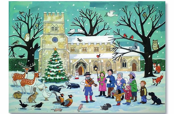 Winter Wildlife Traditional Advent Calendar