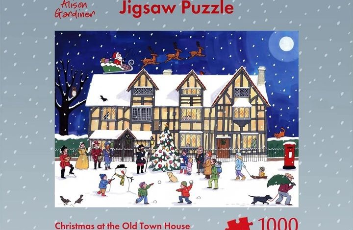 Christmas at the Old Town House Jigsaw
