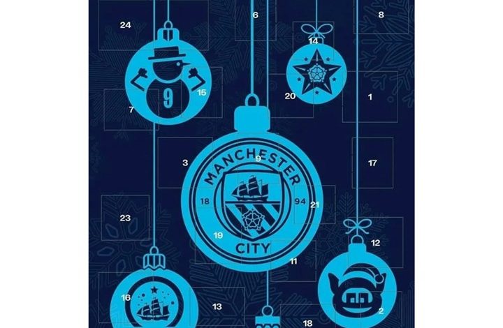 Manchester City FC Trivia Advent Calendar