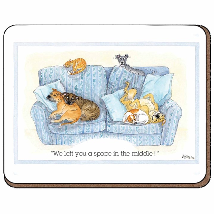 Alison’s Animals Dogs Space Coaster