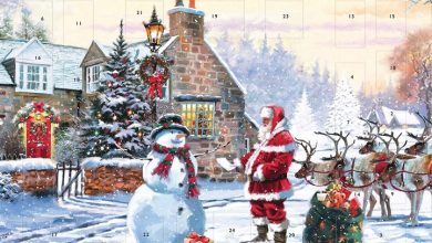 Father Christmas & Friends Landscape Traditional Advent Calendar