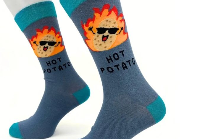 Hot Potato Socks - Size 7 - 11