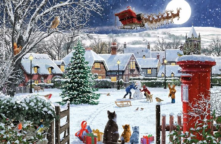 Santa's Visit Jigsaw