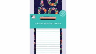 To Do Floral Magnetic Memo Pad