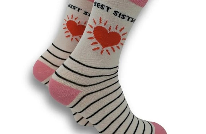 Best Sister Socks - Size 4 - 8
