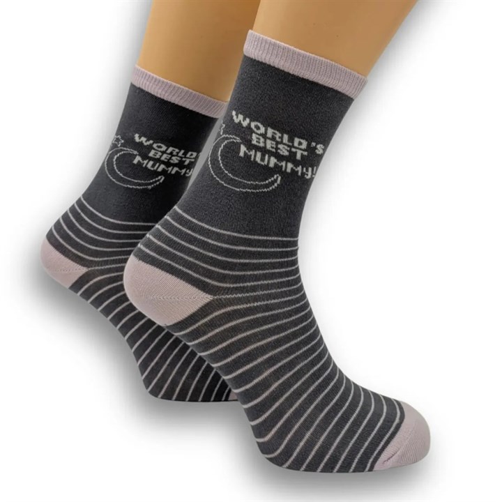 Worlds Best Mummy Socks – Size 4 – 8