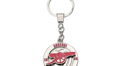 Arsenal FC Fidget Spinning Keyring