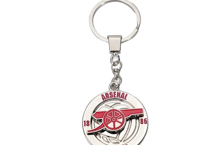 Arsenal FC Fidget Spinning Keyring