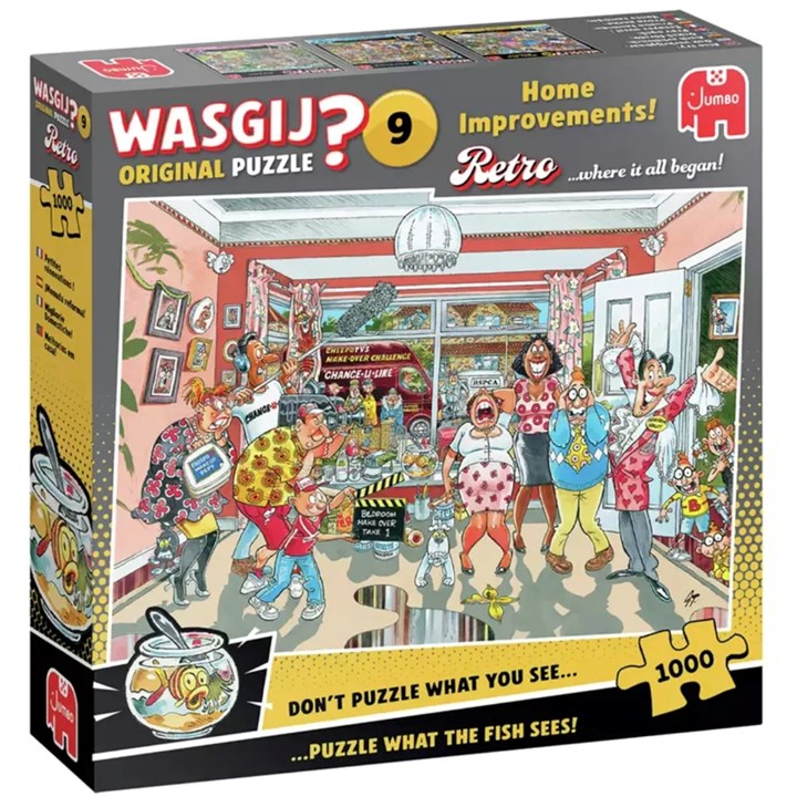 Wasgij? Retro Destiny 9, Home Improvements! Jigsaw