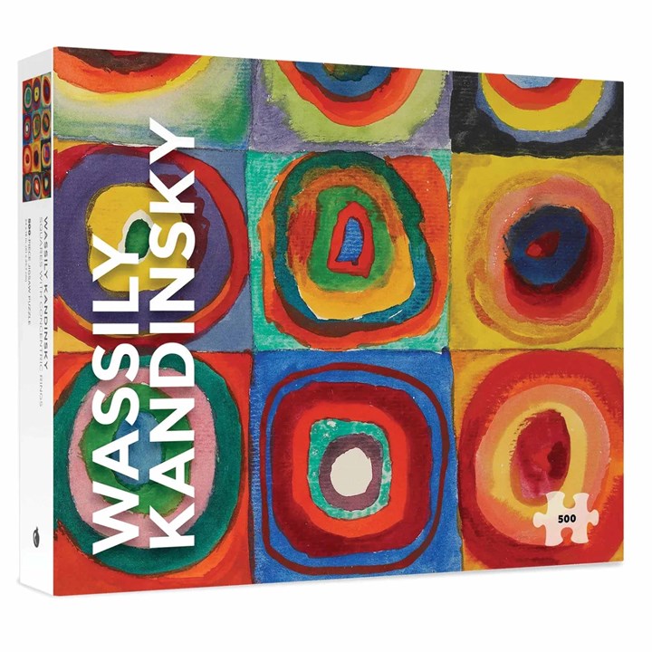 Kandinsky, Wassily Squares With Concentric Circles 500 Piece Jigsaw
