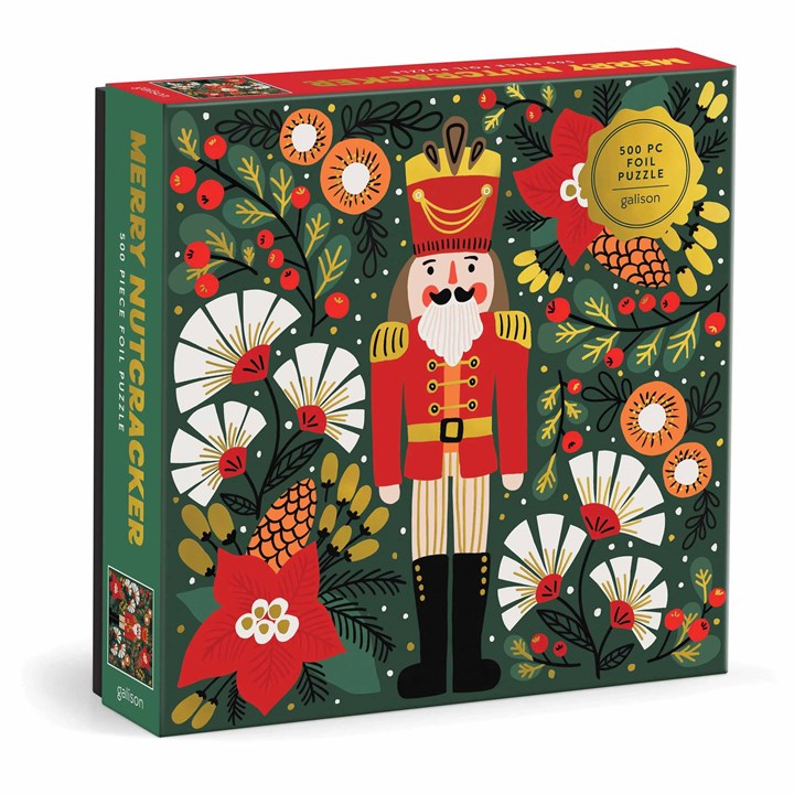 Galison, Merry Nutcracker Jigsaw