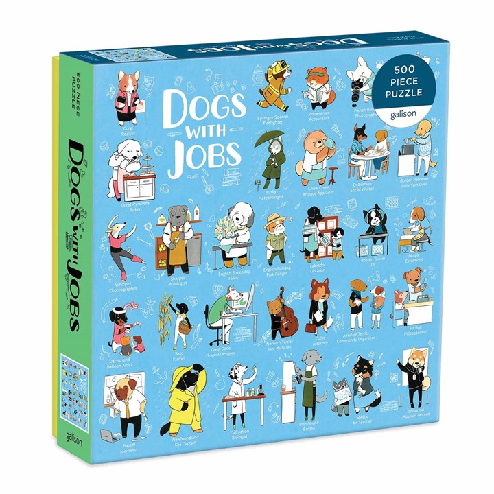 Galison, Dogs With Jobs Jigsaw