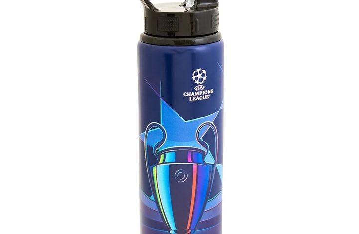 Champions League Print Water Bottle