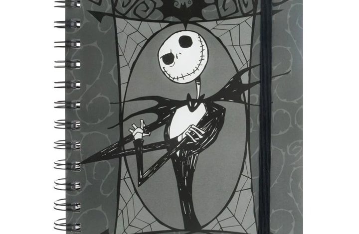 Nightmare Before Christmas Grey Wiro A5 Notebook