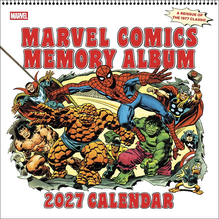 Disney, Mighty Marvel Calendar 2027