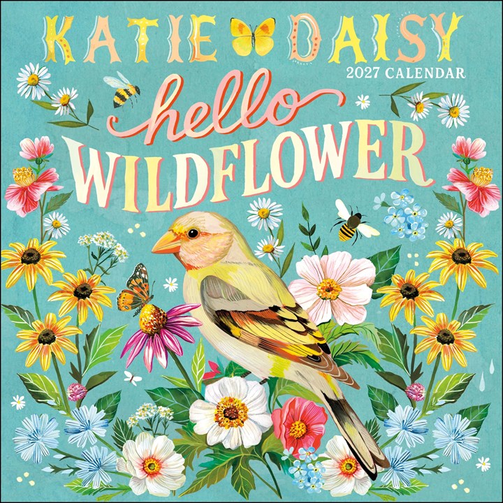 Katie Daisy, Hello Wildflower Calendar 2027