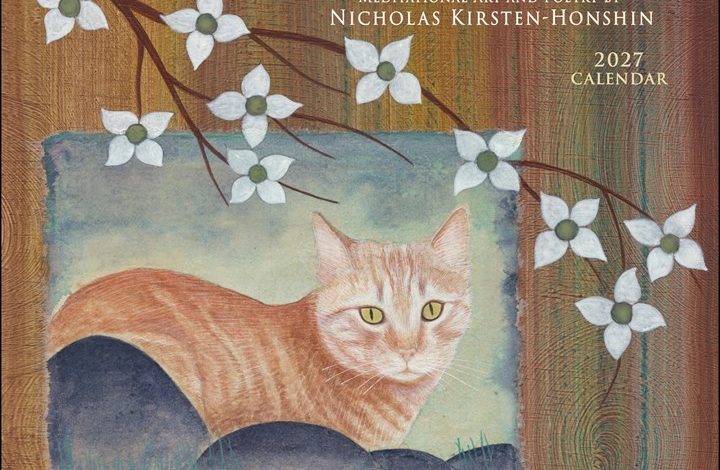 Zen Cat Calendar 2027
