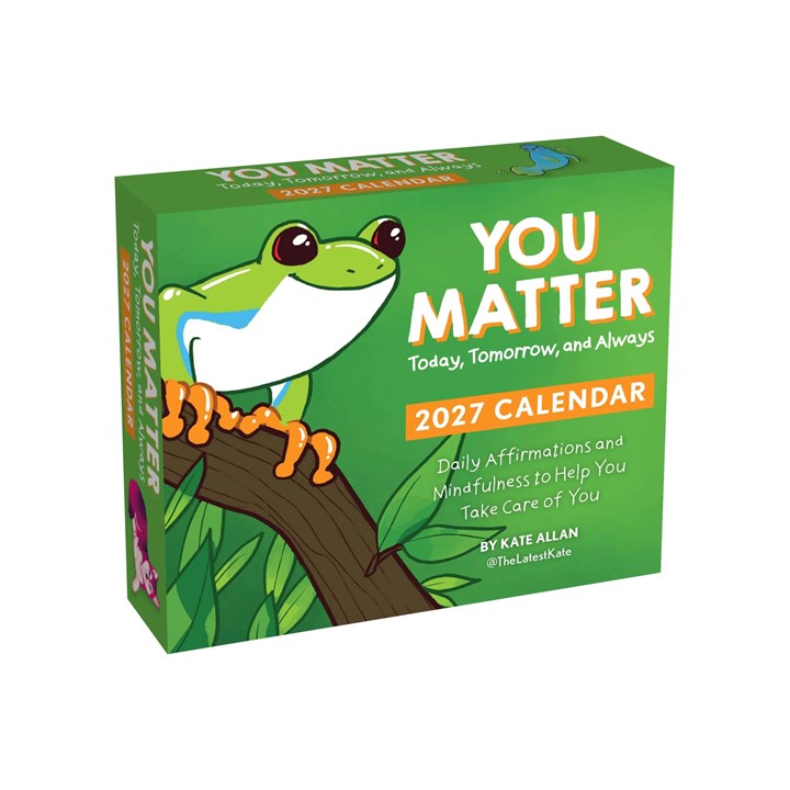 Kate Allan, You Matter Desk Calendar 2027