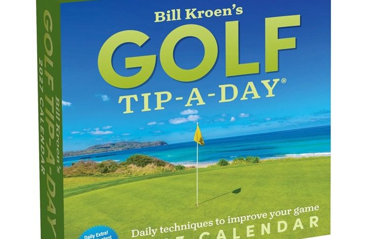 Bill Kroen's Golf Tip-A-Day Desk Calendar 2027