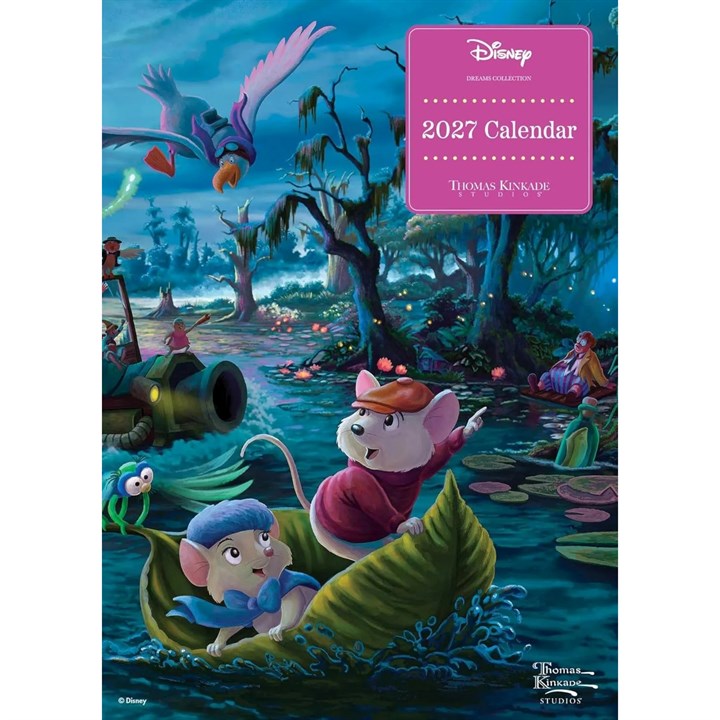 Kinkade, Disney Dreams Deluxe A5 Diary 2027
