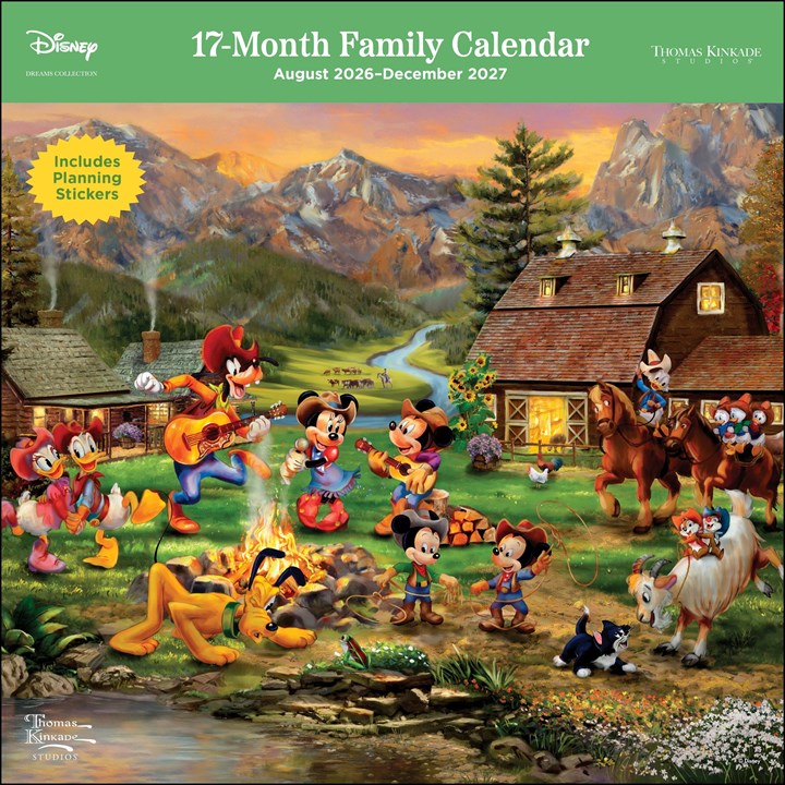 Kinkade, Disney Dreams Family Planner 2026-2027