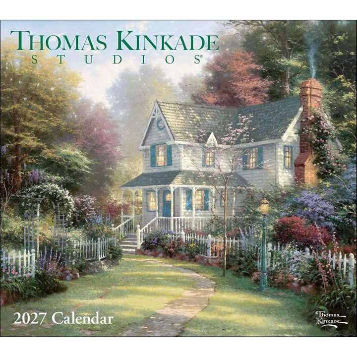Kinkade, Studios Deluxe Calendar 2027