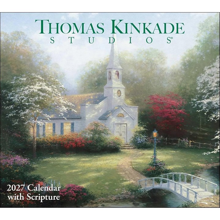 Kinkade, Studios Scripture Deluxe Calendar 2027
