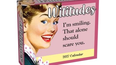 Wititudes Desk Calendar 2027