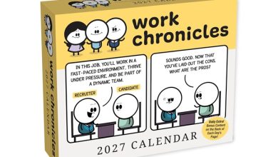 Work Chronicles Desk Calendar 2027
