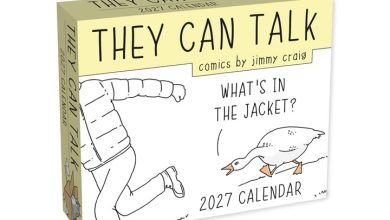 They Can Talk Desk Calendar 2027