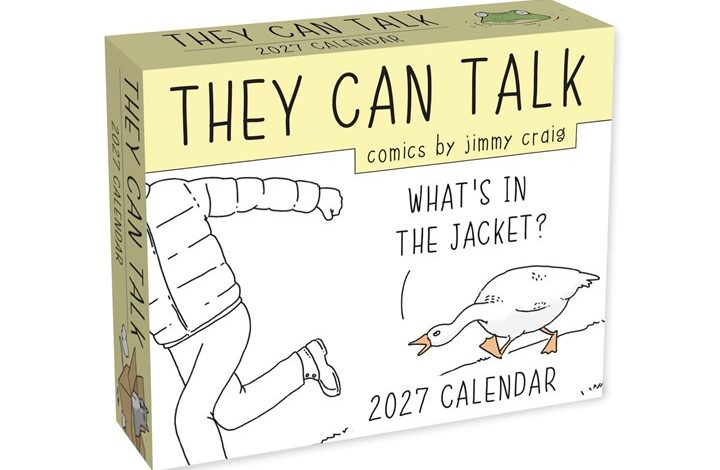 They Can Talk Desk Calendar 2027